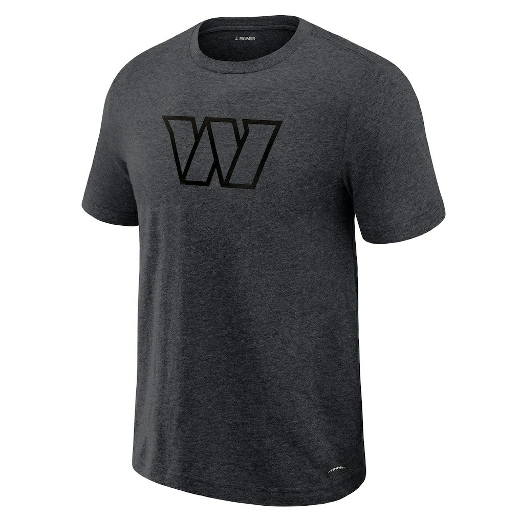 Washington Commanders J. Palmer Players Lounge Tri-Blend T-Shirt Graphite | NFL