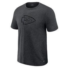 Kansas City Chiefs J. Palmer Players Lounge Tri-Blend T-Shirt Graphite | NFL