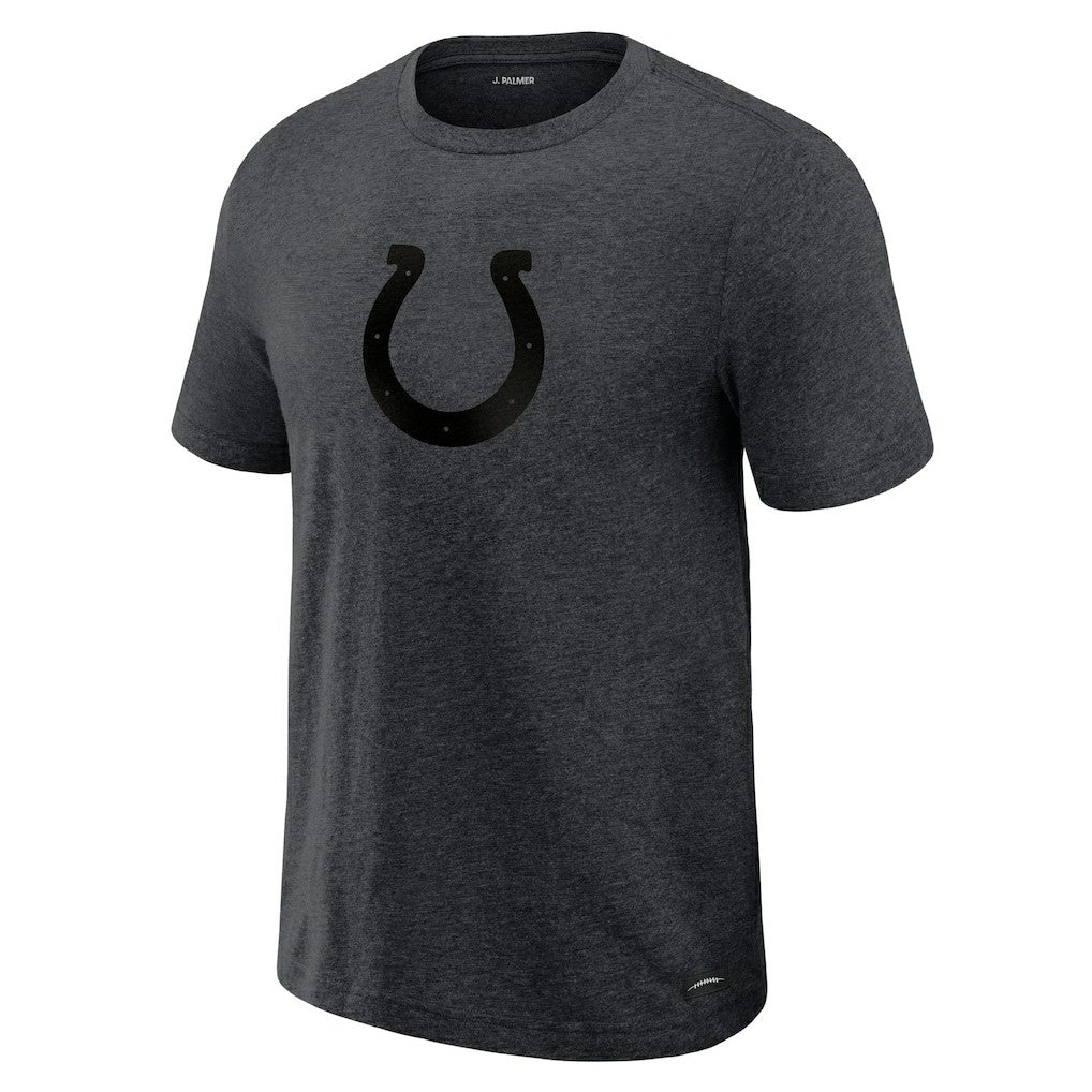 Indianapolis Colts J. Palmer Players Lounge Tri-Blend T-Shirt Graphite | NFL