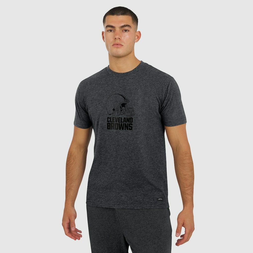Cleveland Browns J. Palmer Players Lounge Tri-Blend T-Shirt Graphite | NFL