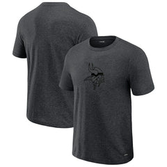 Minnesota Vikings J. Palmer Players Lounge Tri-Blend T-Shirt Graphite | NFL