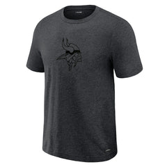 Minnesota Vikings J. Palmer Players Lounge Tri-Blend T-Shirt Graphite | NFL