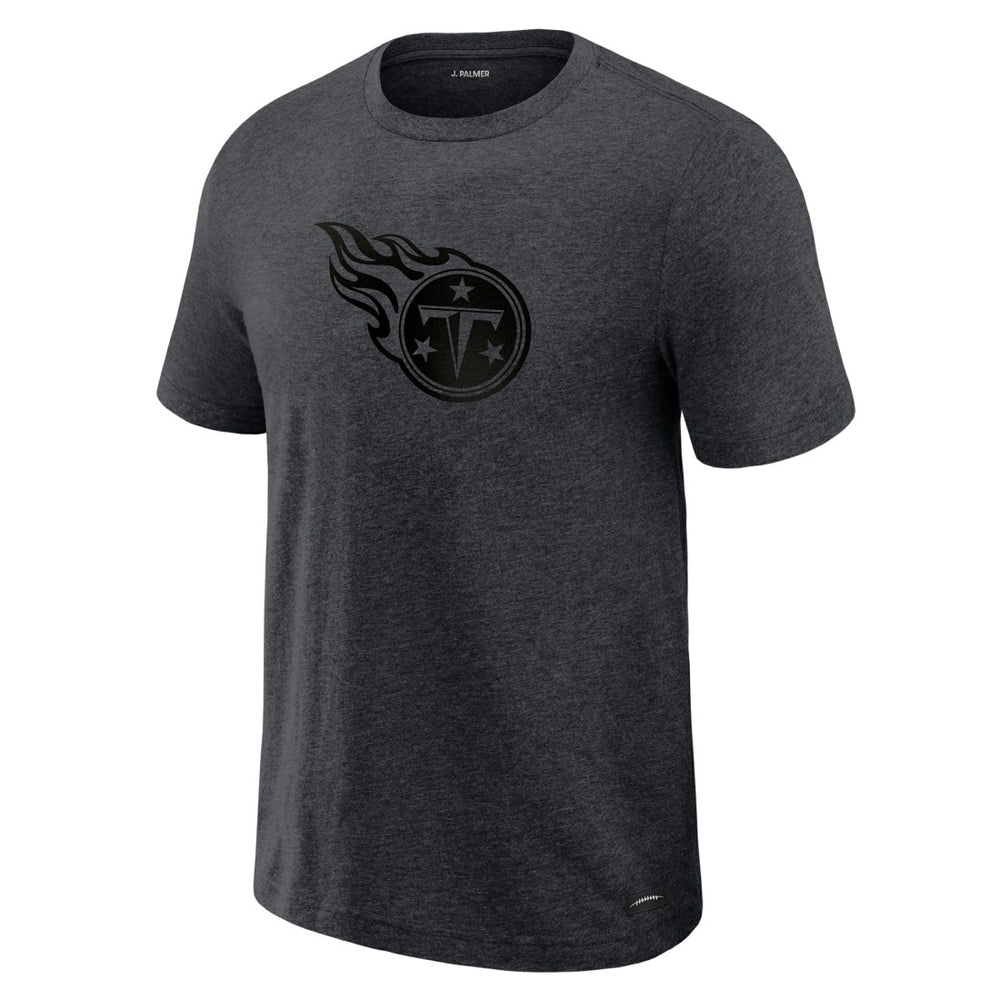 Tennessee Titans J. Palmer Players Lounge Tri-Blend T-Shirt Graphite | NFL