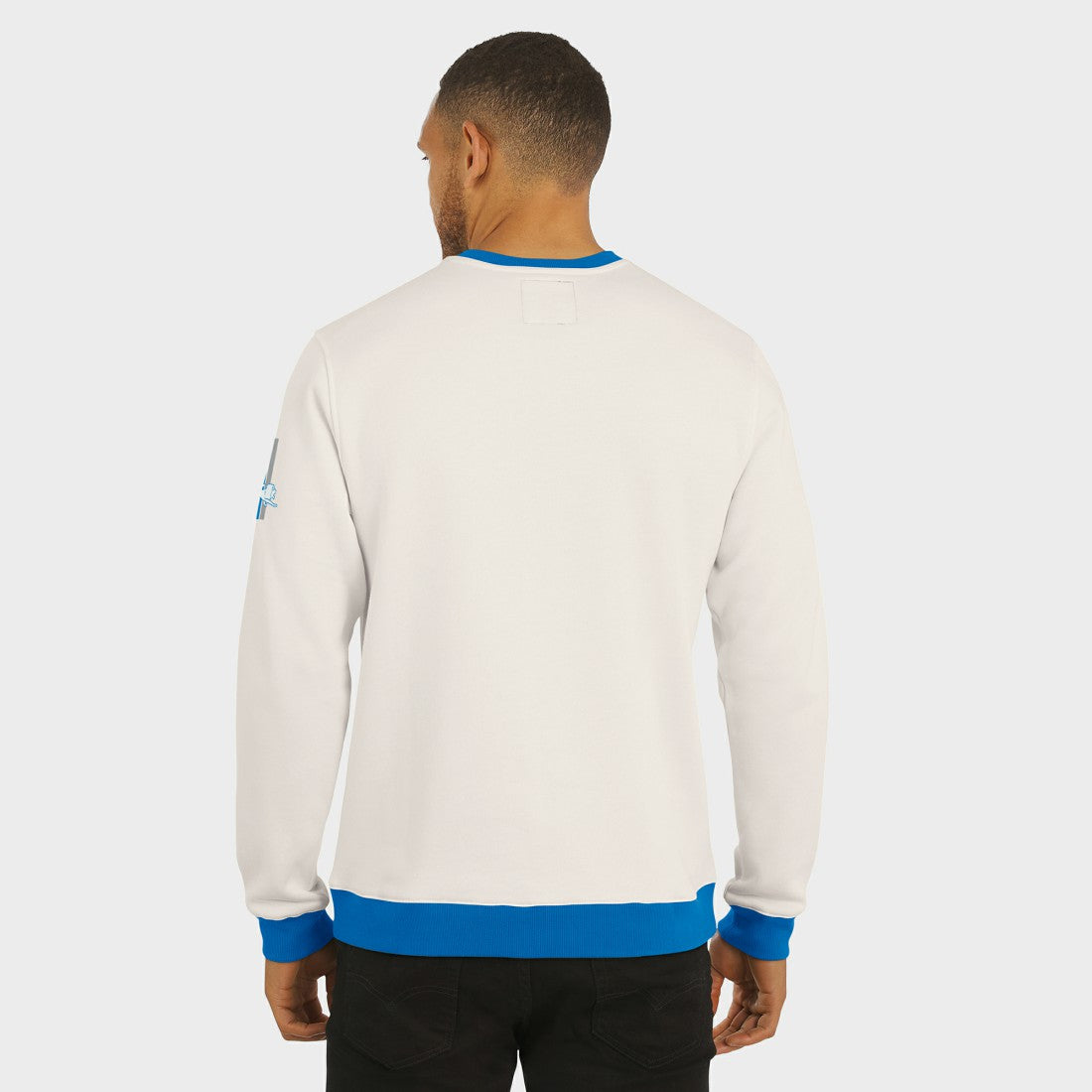Detroit Lions Darius Rucker Collection Colorblock Pullover Sweatshirt Cream | Fanatics