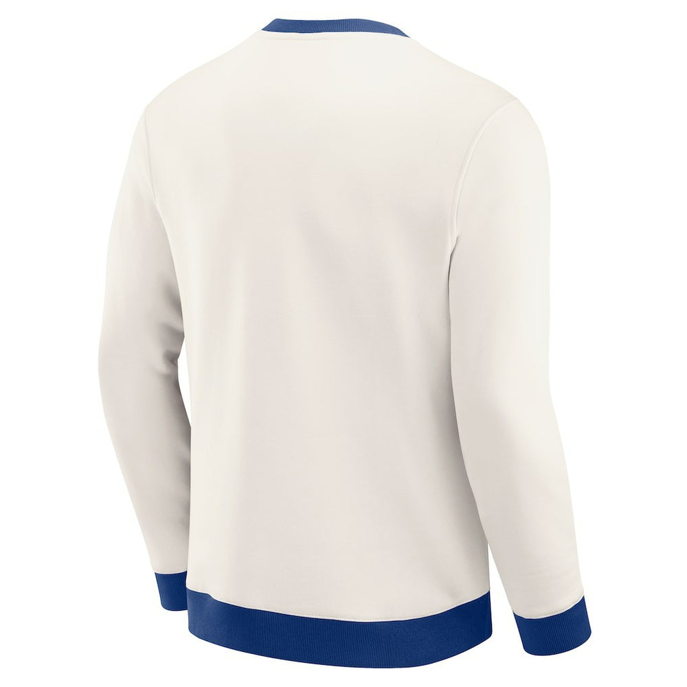 Indianapolis Colts Darius Rucker Collection Colorblock Pullover Sweatshirt Cream | Fanatics