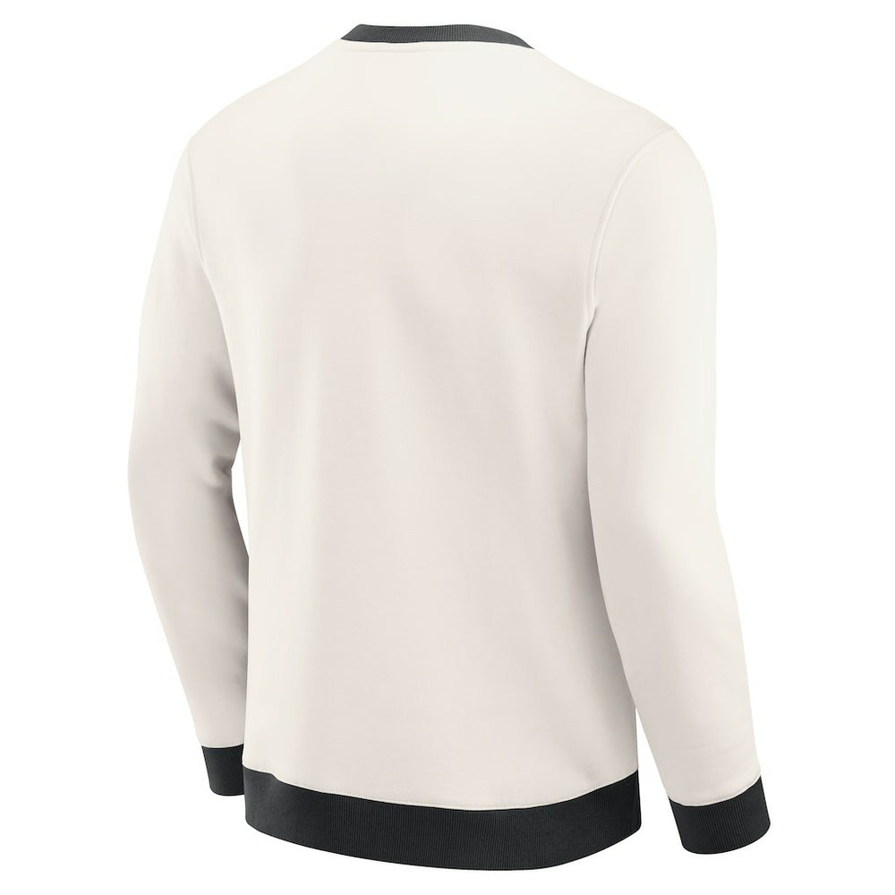 Jacksonville Jaguars Darius Rucker Collection Colorblock Pullover Sweatshirt Cream | Fanatics