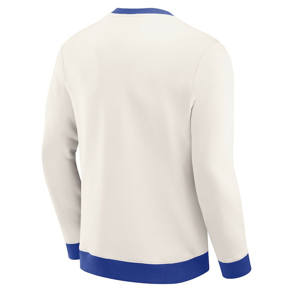 Los Angeles Rams Darius Rucker Collection Colorblock Pullover Sweatshirt Cream | Fanatics