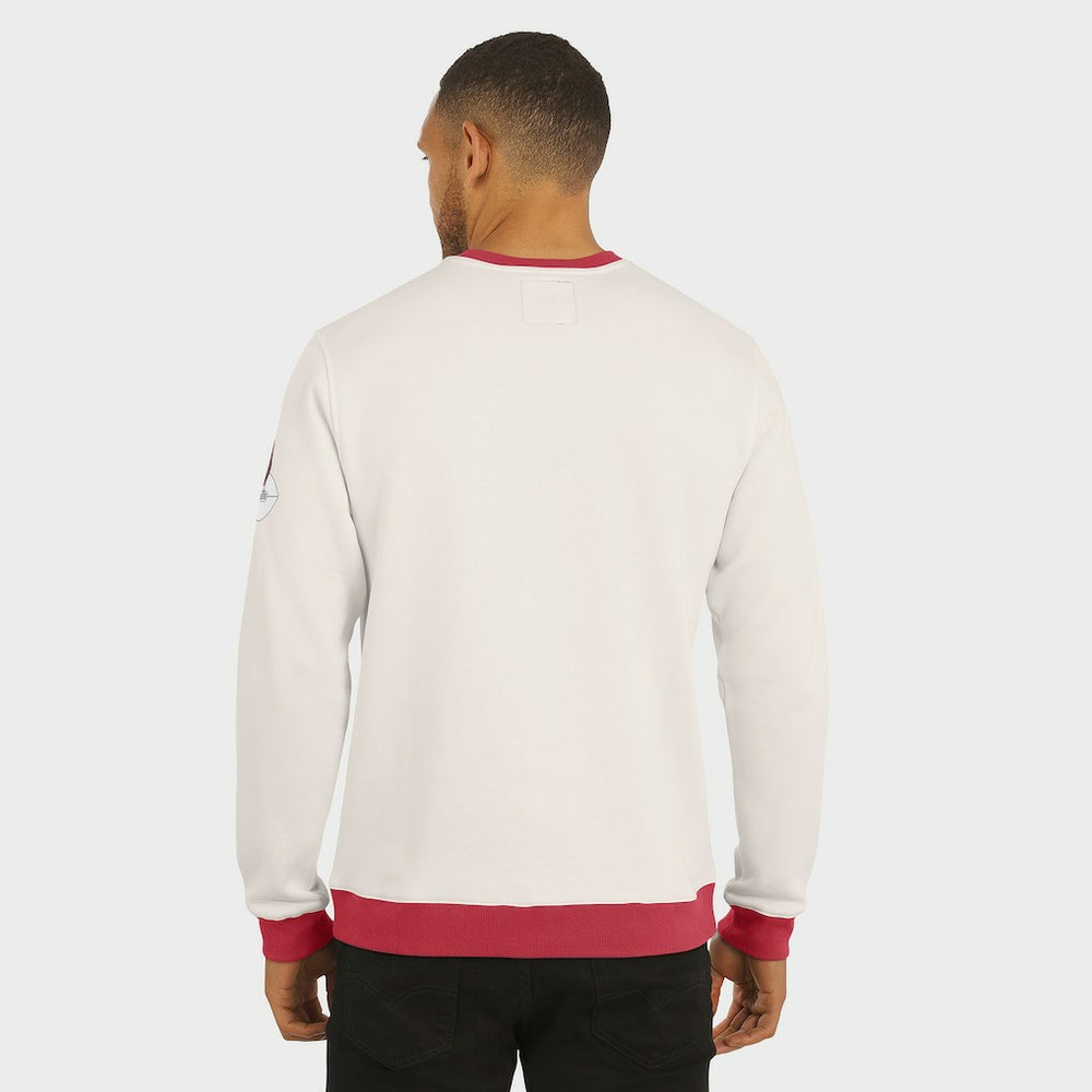 Arizona Cardinals Darius Rucker Collection Colorblock Pullover Sweatshirt Cream | Fanatics