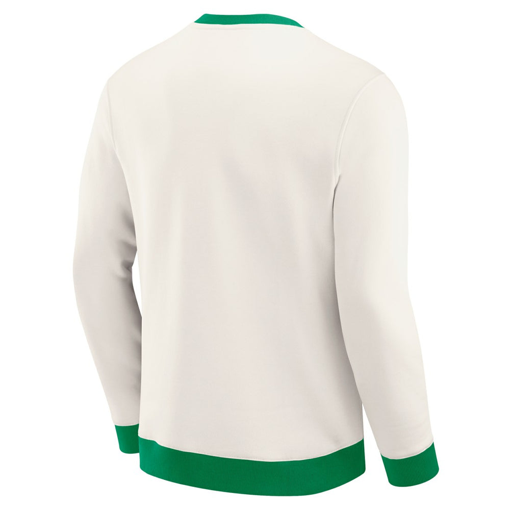 New York Jets Darius Rucker Collection Colorblock Pullover Sweatshirt Cream | Fanatics