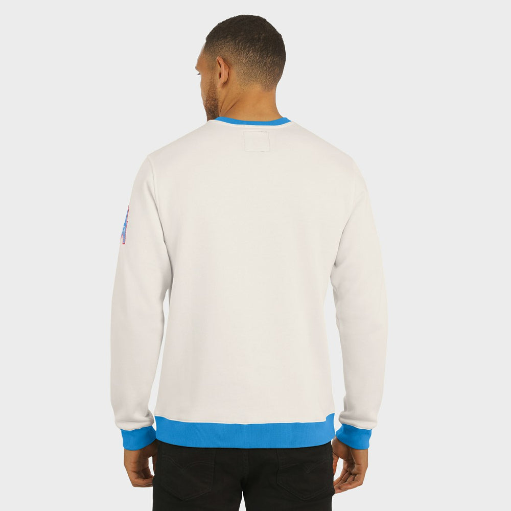 Tennessee Titans Darius Rucker Collection Colorblock Pullover Sweatshirt Cream | Fanatics