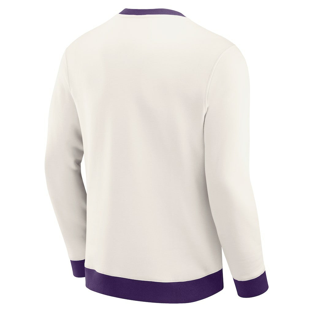 Baltimore Ravens Darius Rucker Collection Colorblock Pullover Sweatshirt Cream | Fanatics