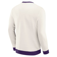Baltimore Ravens Darius Rucker Collection Colorblock Pullover Sweatshirt Cream | Fanatics