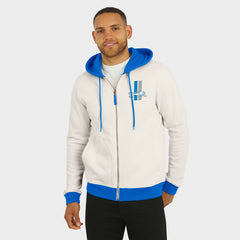 Detroit Lions Darius Rucker Collection Distressed Graphics Full-Zip Hoodie Cream | Fanatics