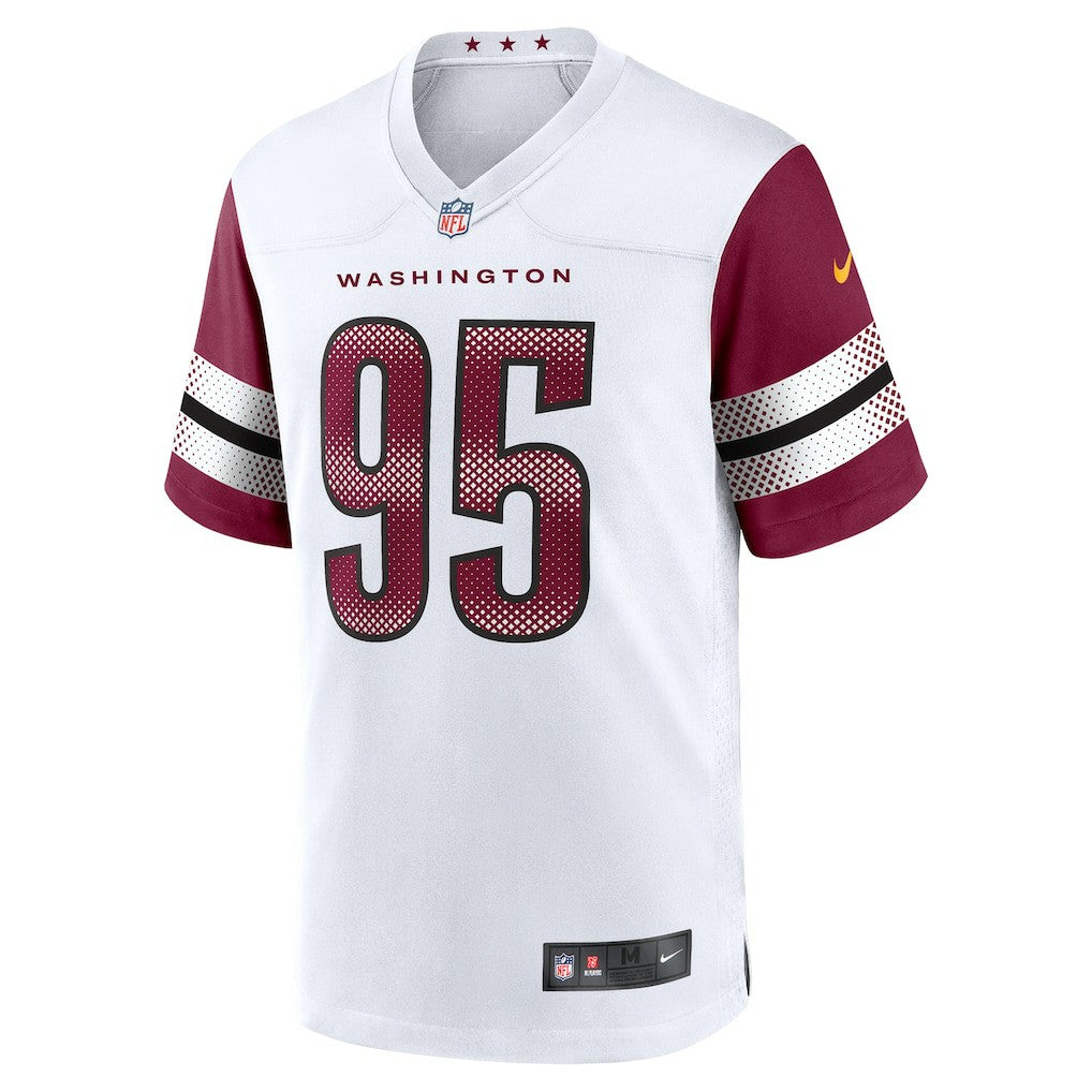 Jer'Zhan Newton Washington Commanders Game Jersey White | Nike for Sale