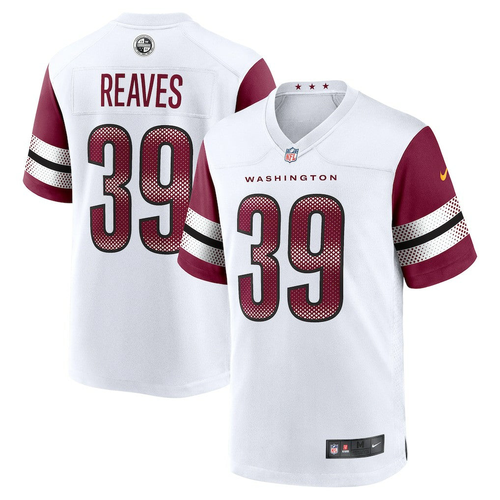 Jeremy Reaves Washington Commanders Game Jersey White | Nike for Sale