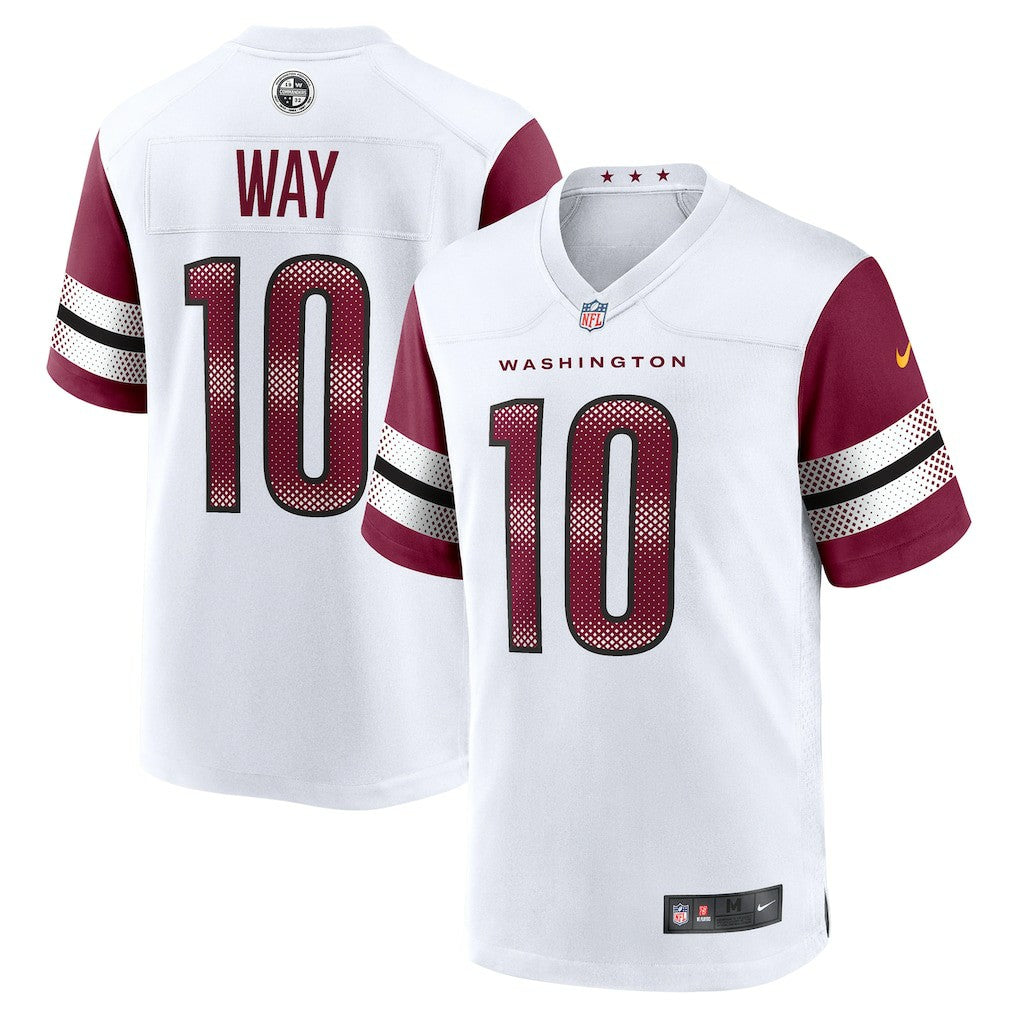 Tress Way Washington Commanders Game Jersey White | Nike for Sale