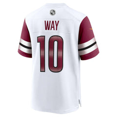 Tress Way Washington Commanders Game Jersey White | Nike for Sale