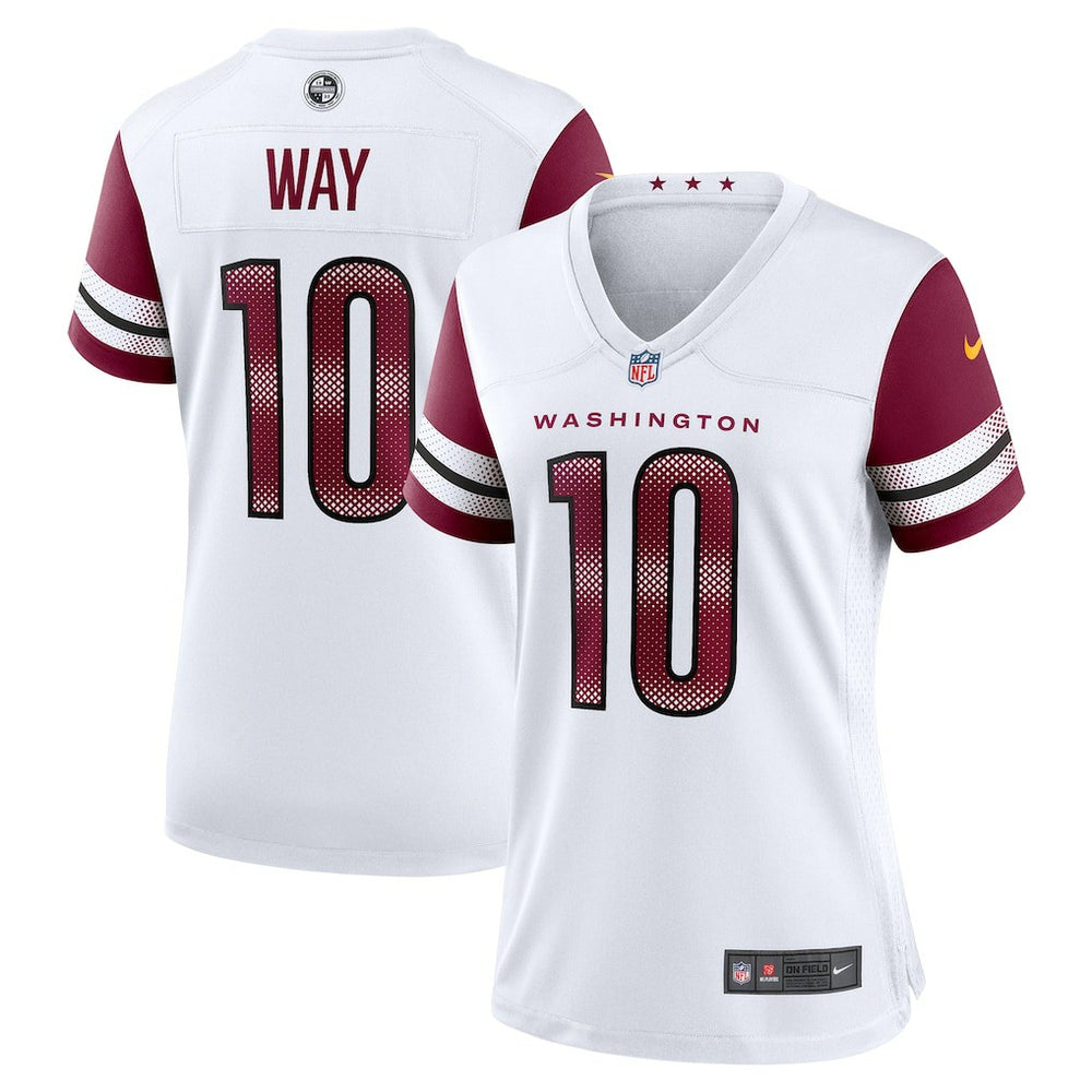 Tress Way Washington Commanders Women's Game Jersey White | Nike for Sale