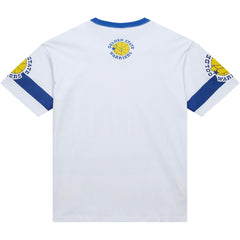 Golden State Warriors Unisex Hardwood Classics Vintage Team Origins Premium T-Shirt White - NBA
