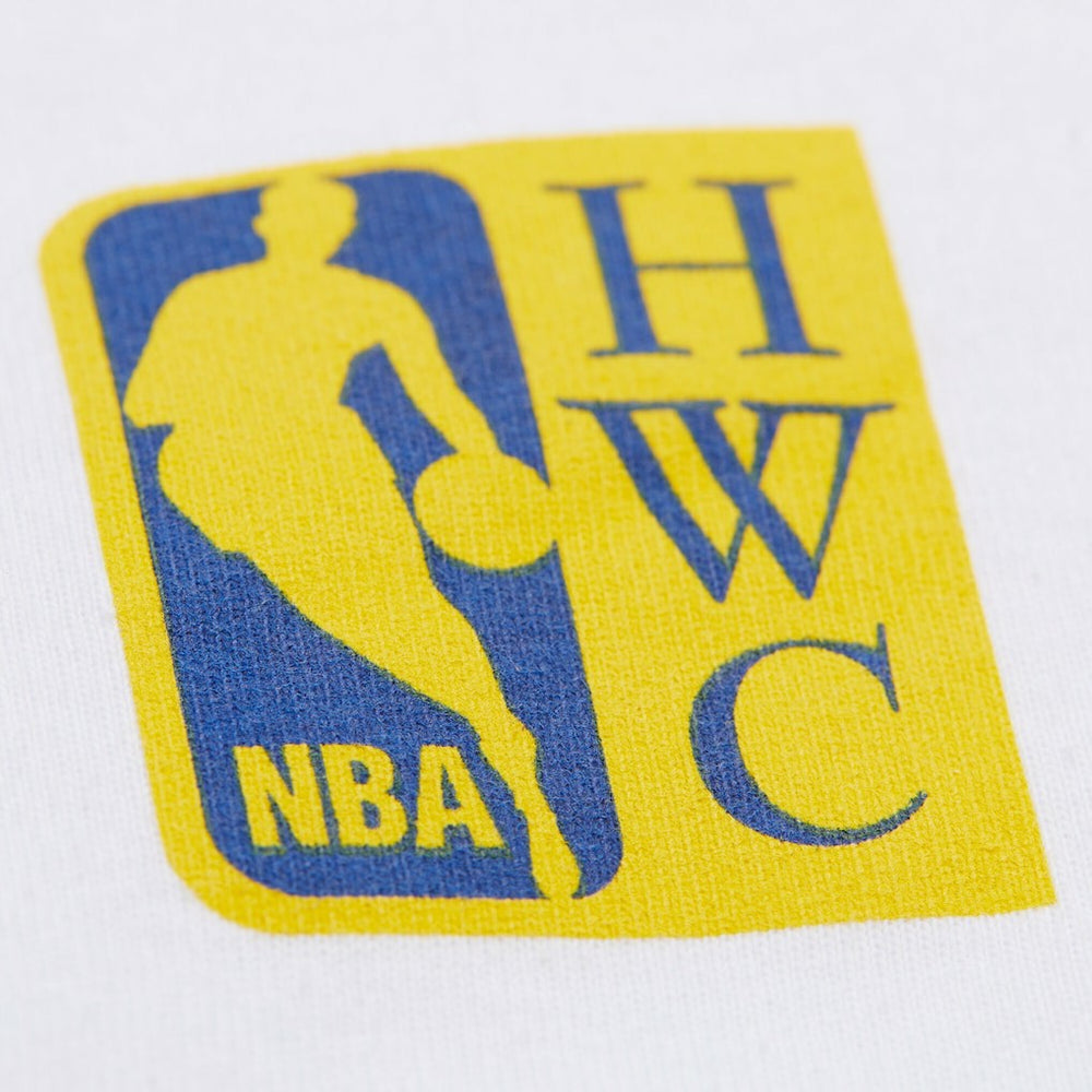 Golden State Warriors Unisex Hardwood Classics Vintage Team Origins Premium T-Shirt White - NBA