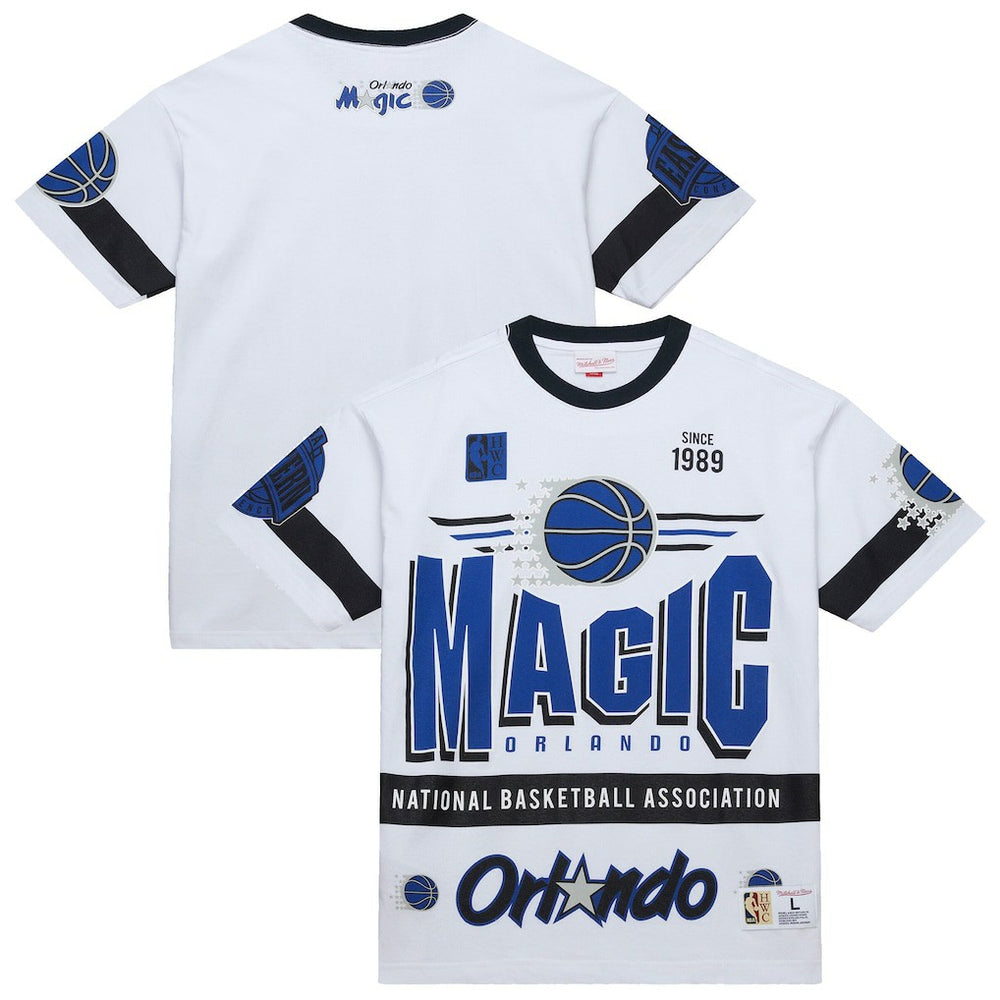 Orlando Magic Unisex Hardwood Classics Vintage Team Origins Premium T-Shirt White - NBA