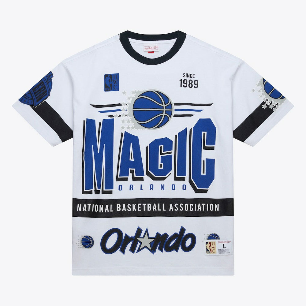 Orlando Magic Unisex Hardwood Classics Vintage Team Origins Premium T-Shirt White - NBA