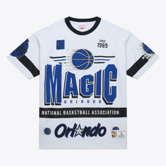 Orlando Magic Unisex Hardwood Classics Vintage Team Origins Premium T-Shirt White - NBA