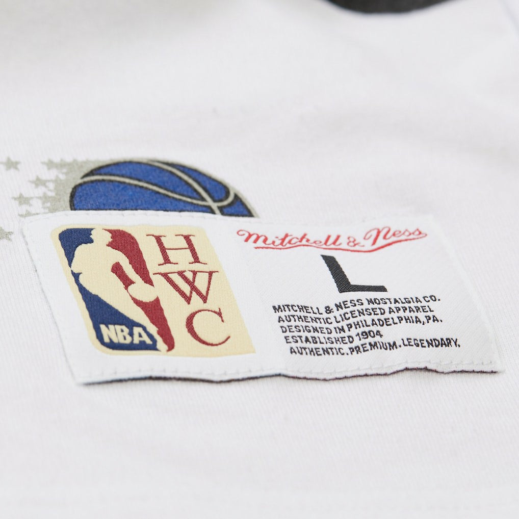 Orlando Magic Unisex Hardwood Classics Vintage Team Origins Premium T-Shirt White - NBA