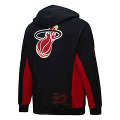Miami Heat Hardwood Classics Team Origins Fleece Pullover Hoodie Black - NBA