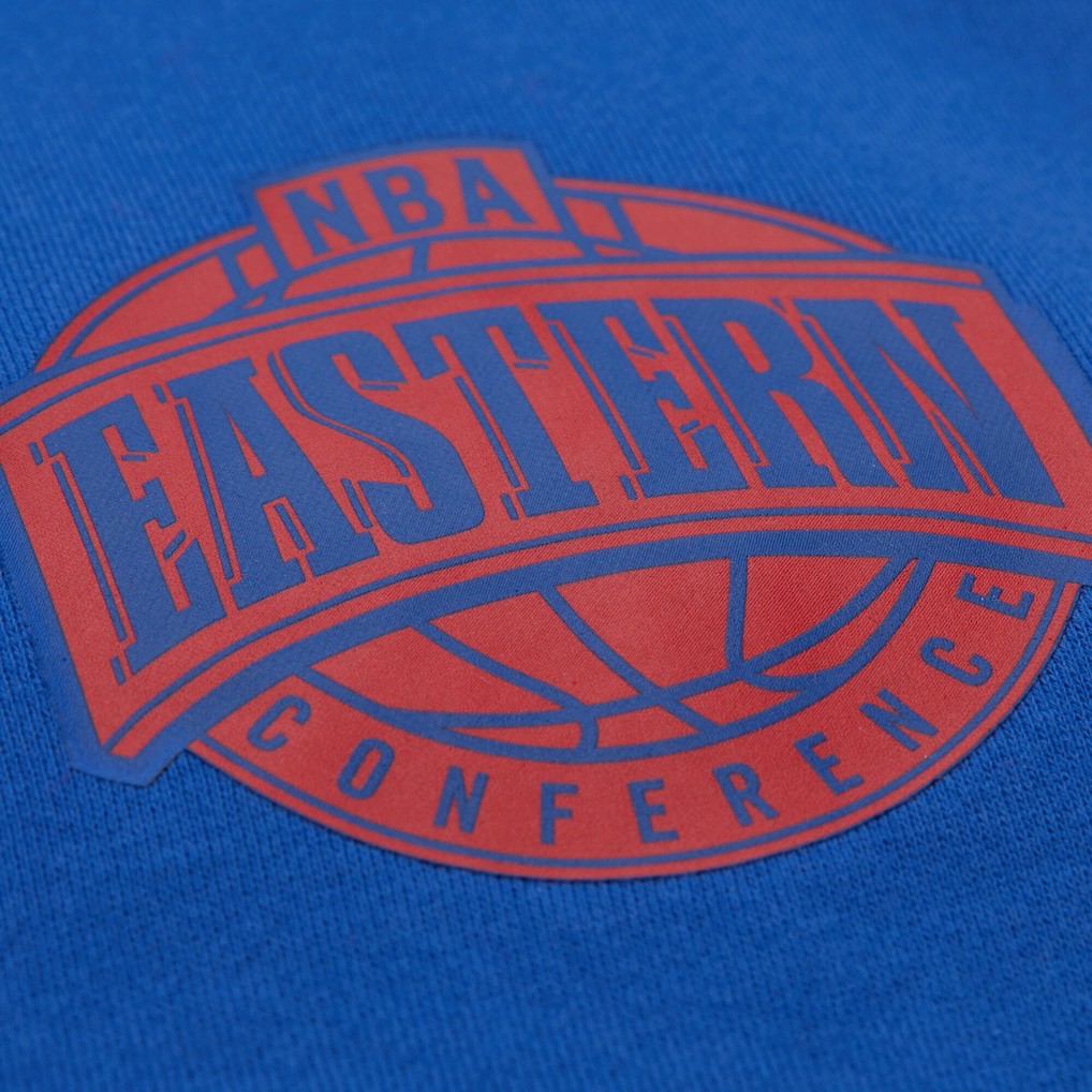 Philadelphia 76ers Hardwood Classics Team Origins Fleece Pullover Hoodie Royal - NBA