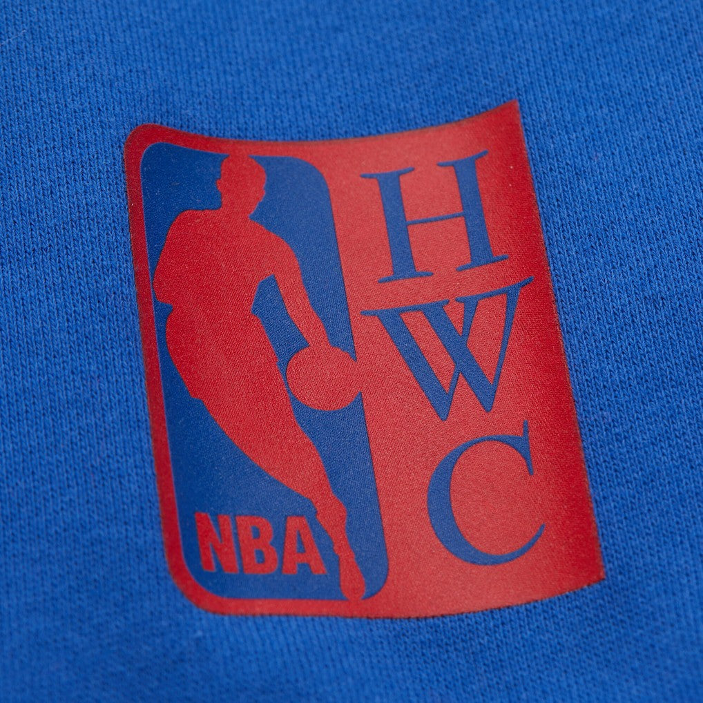 Philadelphia 76ers Hardwood Classics Team Origins Fleece Pullover Hoodie Royal - NBA