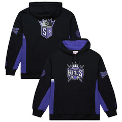 Sacramento Kings Hardwood Classics Team Origins Fleece Pullover Hoodie Black - NBA