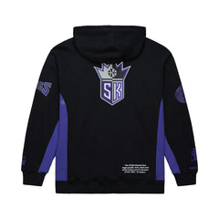 Sacramento Kings Hardwood Classics Team Origins Fleece Pullover Hoodie Black - NBA
