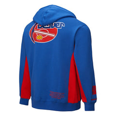 Denver Nuggets Hardwood Classics Team Origins Fleece Pullover Hoodie Royal - NBA