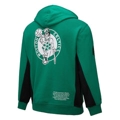 Boston Celtics Hardwood Classics Team Origins Fleece Pullover Hoodie Kelly Green - NBA