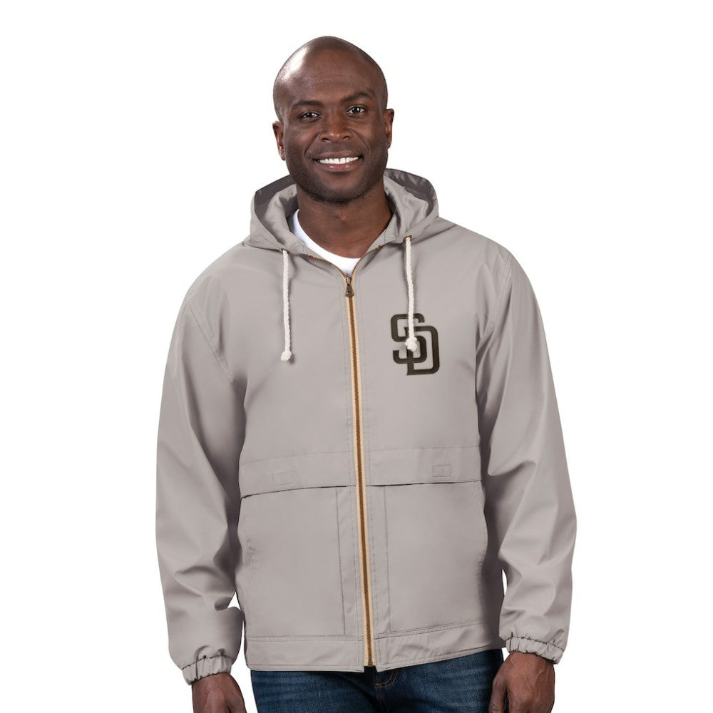 San Diego Padres G-III Sports by Carl Banks Full-Zip Rain Jacket - MLB