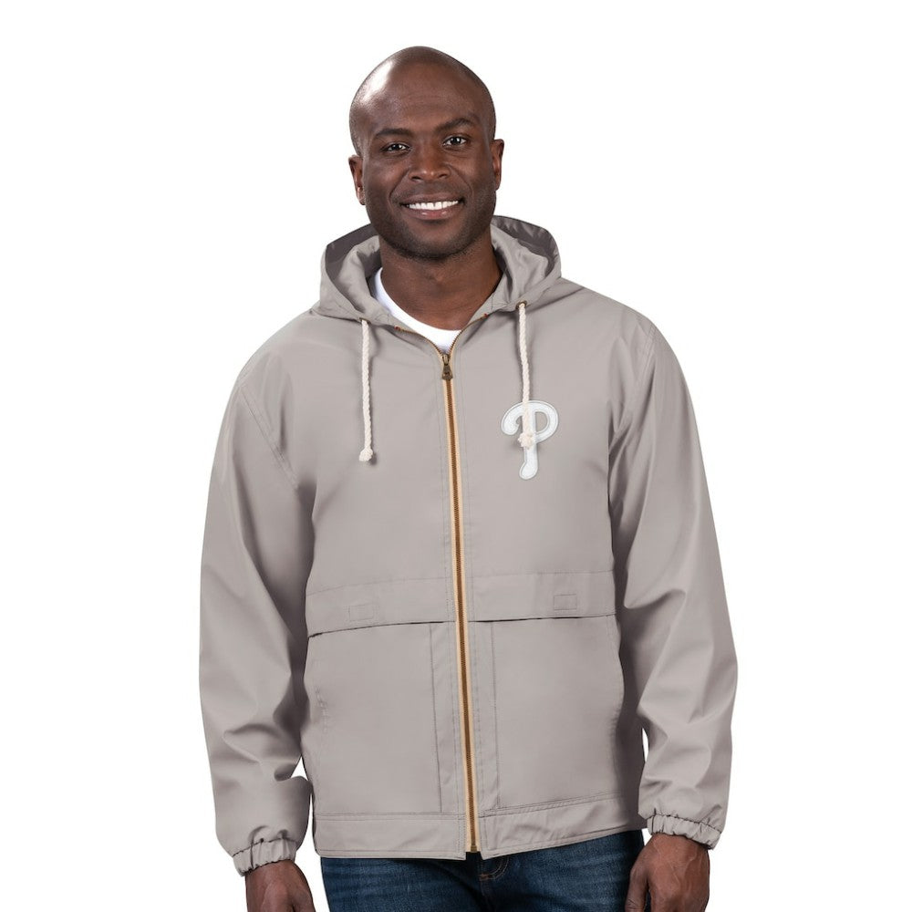 Philadelphia Phillies G-III Sports by Carl Banks Full-Zip Rain Jacket - MLB