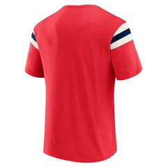Washington Nationals Darius Rucker Collection by Fanatics Distressed Sleeve Stripe T-Shirt - MLB