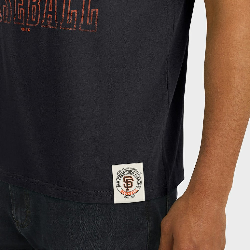 San Francisco Giants Darius Rucker Collection by Fanatics Distressed Sleeve Stripe T-Shirt - MLB