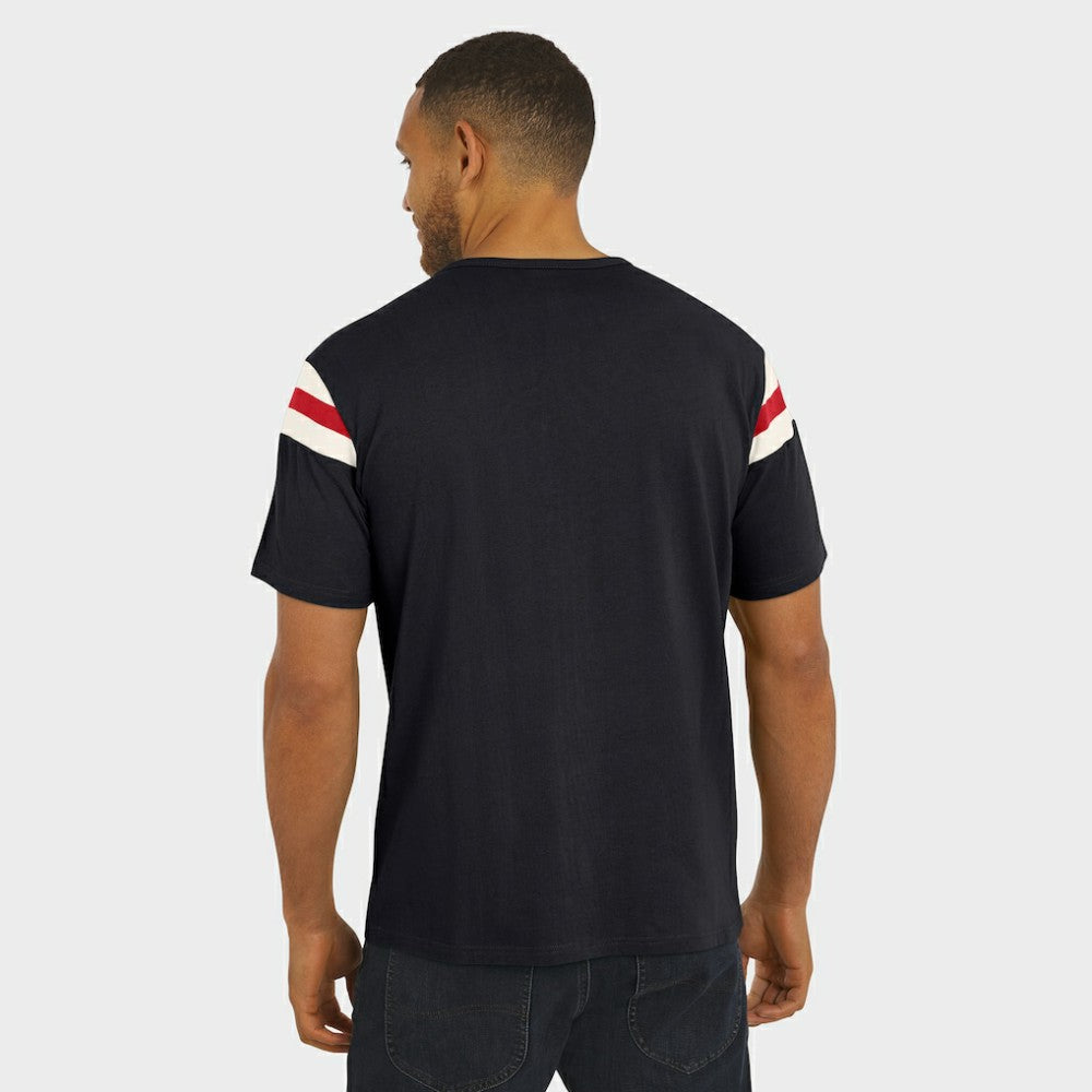 Arizona Diamondbacks Darius Rucker Collection by Fanatics Distressed Sleeve Stripe T-Shirt - MLB