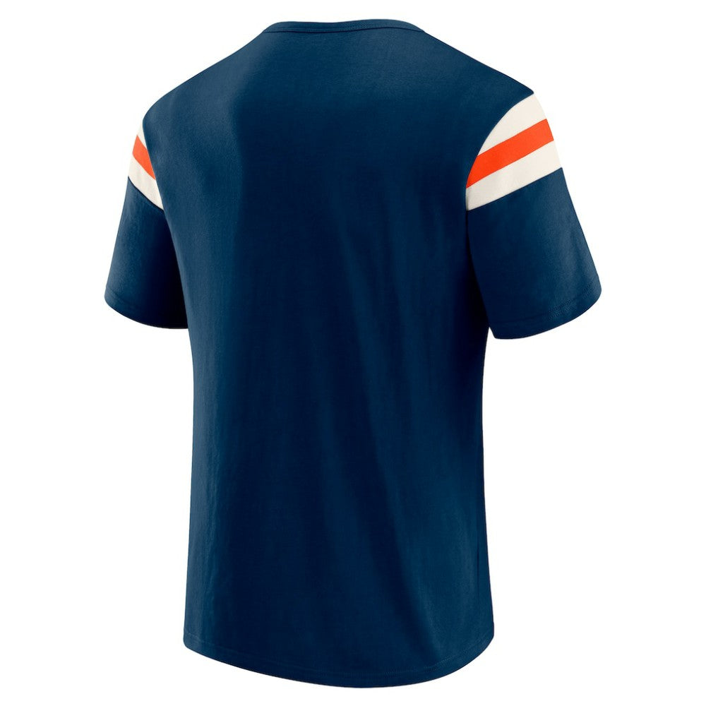 Detroit Tigers Darius Rucker Collection by Fanatics Distressed Sleeve Stripe T-Shirt - MLB