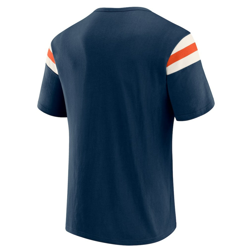 Houston Astros Darius Rucker Collection by Fanatics Distressed Sleeve Stripe T-Shirt - MLB