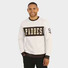 San Diego Padres Darius Rucker Collection by Fanatics Colorblock Crewneck Sweatshirt - MLB