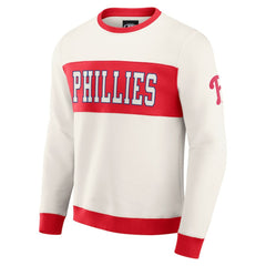 Philadelphia Phillies Darius Rucker Collection by Fanatics Colorblock Crewneck Sweatshirt - MLB