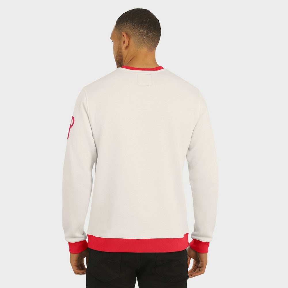 Philadelphia Phillies Darius Rucker Collection by Fanatics Colorblock Crewneck Sweatshirt - MLB