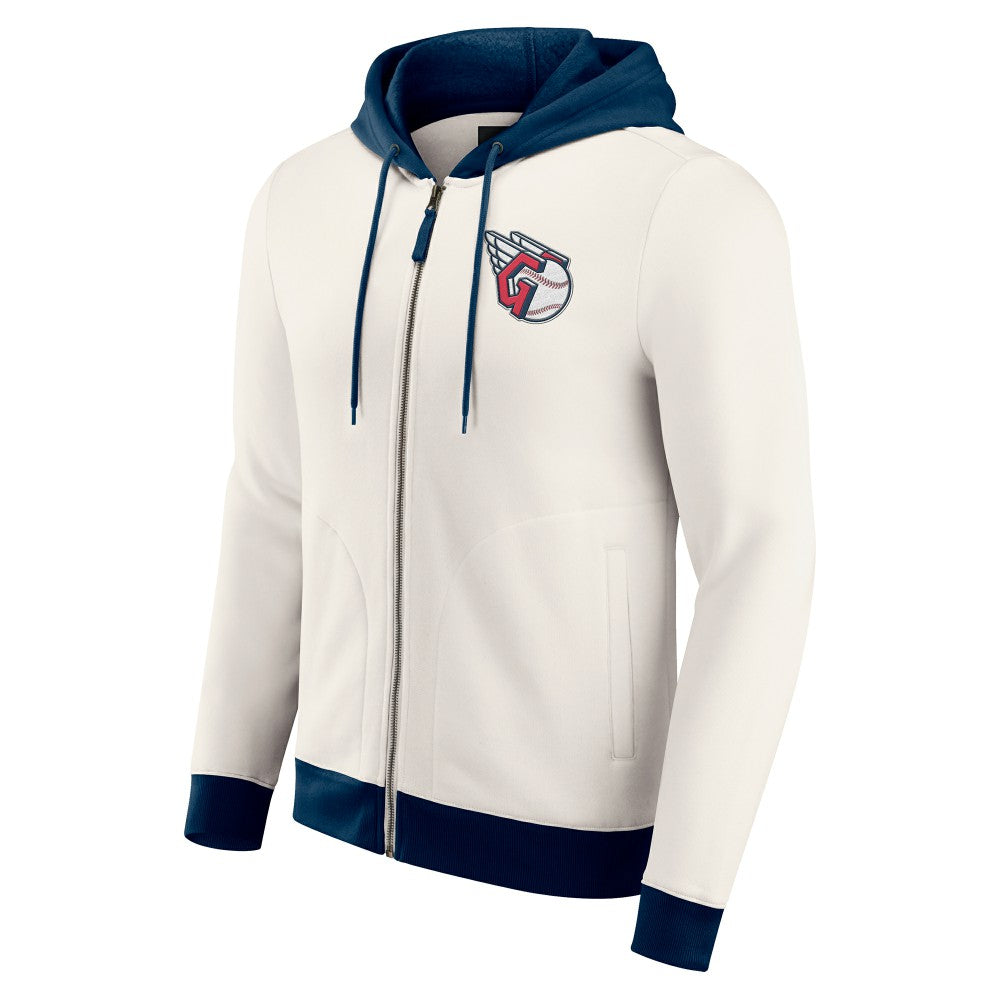 Cleveland Guardians Darius Rucker Collection by Fanatics Men's Polar Fleece Full-Zip Hoodie - MLB