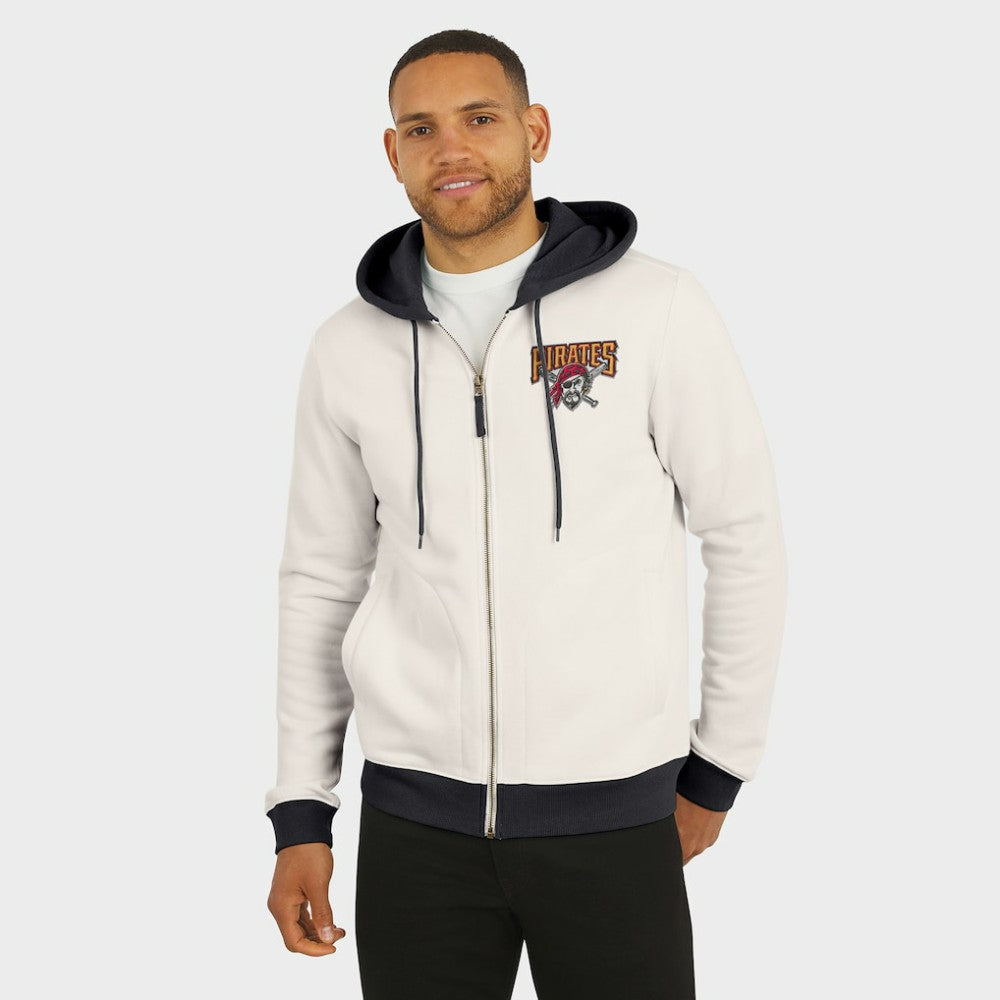 Pittsburgh Pirates Darius Rucker Collection by Fanatics Men's Polar Fleece Full-Zip Hoodie - MLB