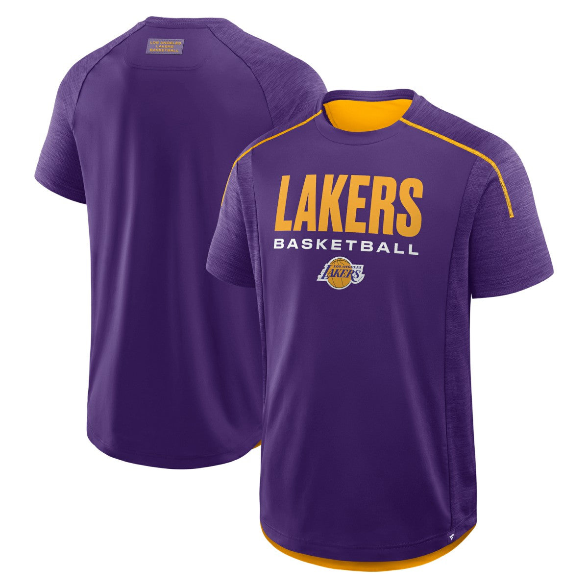 Los Angeles Lakers Inbound Pass Play Practice T-Shirt Purple - NBA