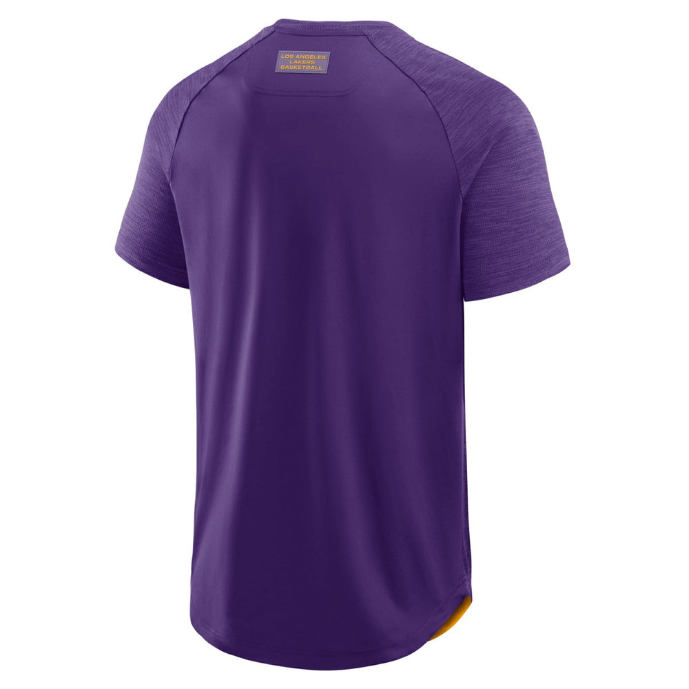 Los Angeles Lakers Inbound Pass Play Practice T-Shirt Purple - NBA
