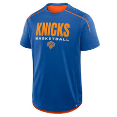 New York Knicks Inbound Pass Play Practice T-Shirt Blue - NBA
